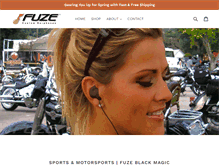 Tablet Screenshot of earfuze.com